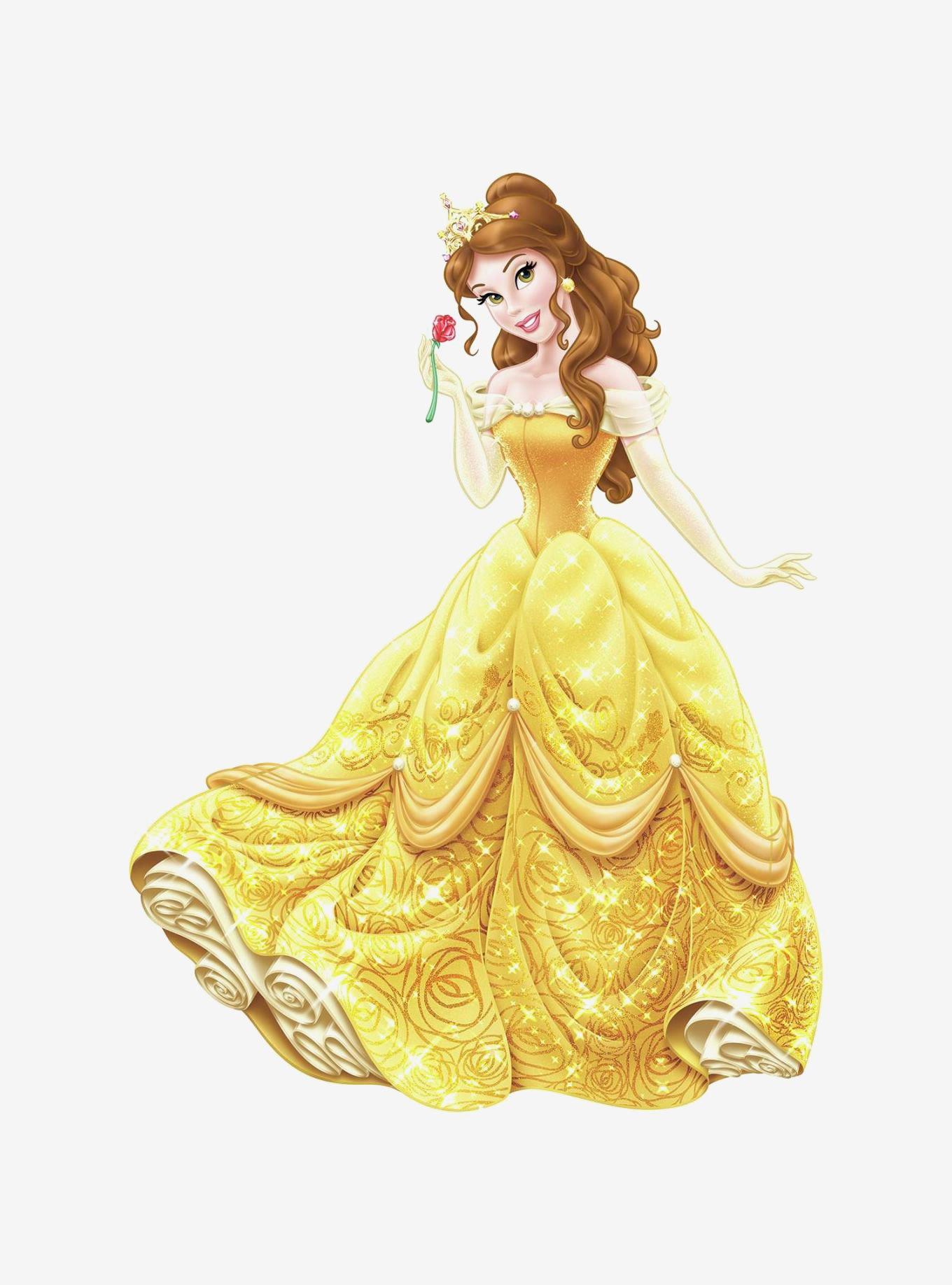 Disney Princess Belle Peel And Stick Giant Wall Decals BoxLunch