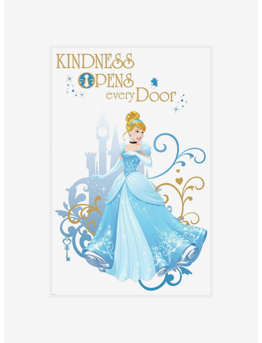 Disney Princess Cinderella Peel And Stick Giant Wall Graphic, , hi-res