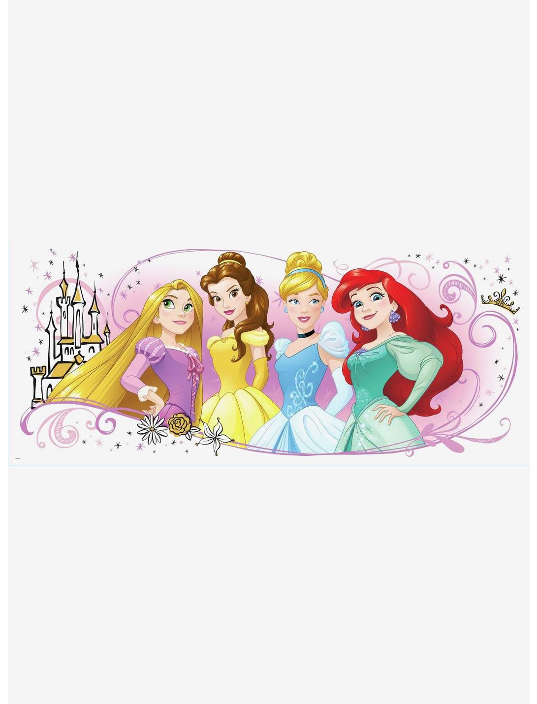 Disney Princesses Friendship Adventures Peel And Stick Giant Wall Graphic, , hi-res