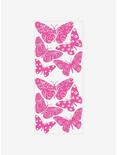 Flocked Butterfly Peel And Stick Giant Wall Decals, , hi-res
