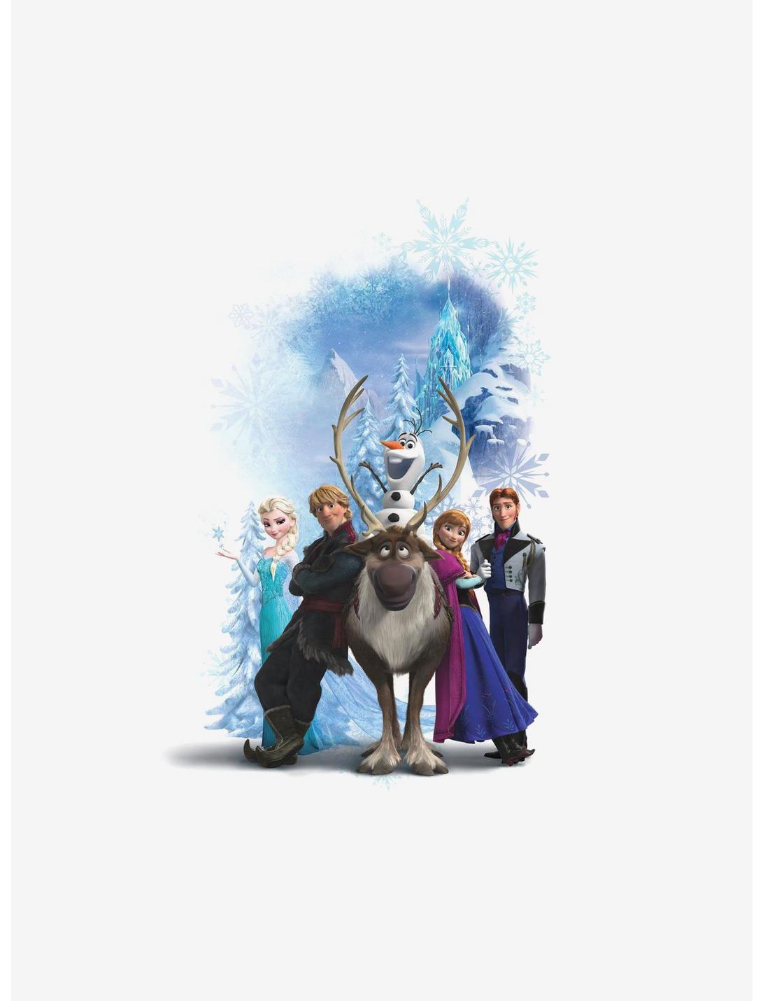 Disney Frozen Character Winter Burst Peel And Stick Giant Wall Decals, , hi-res
