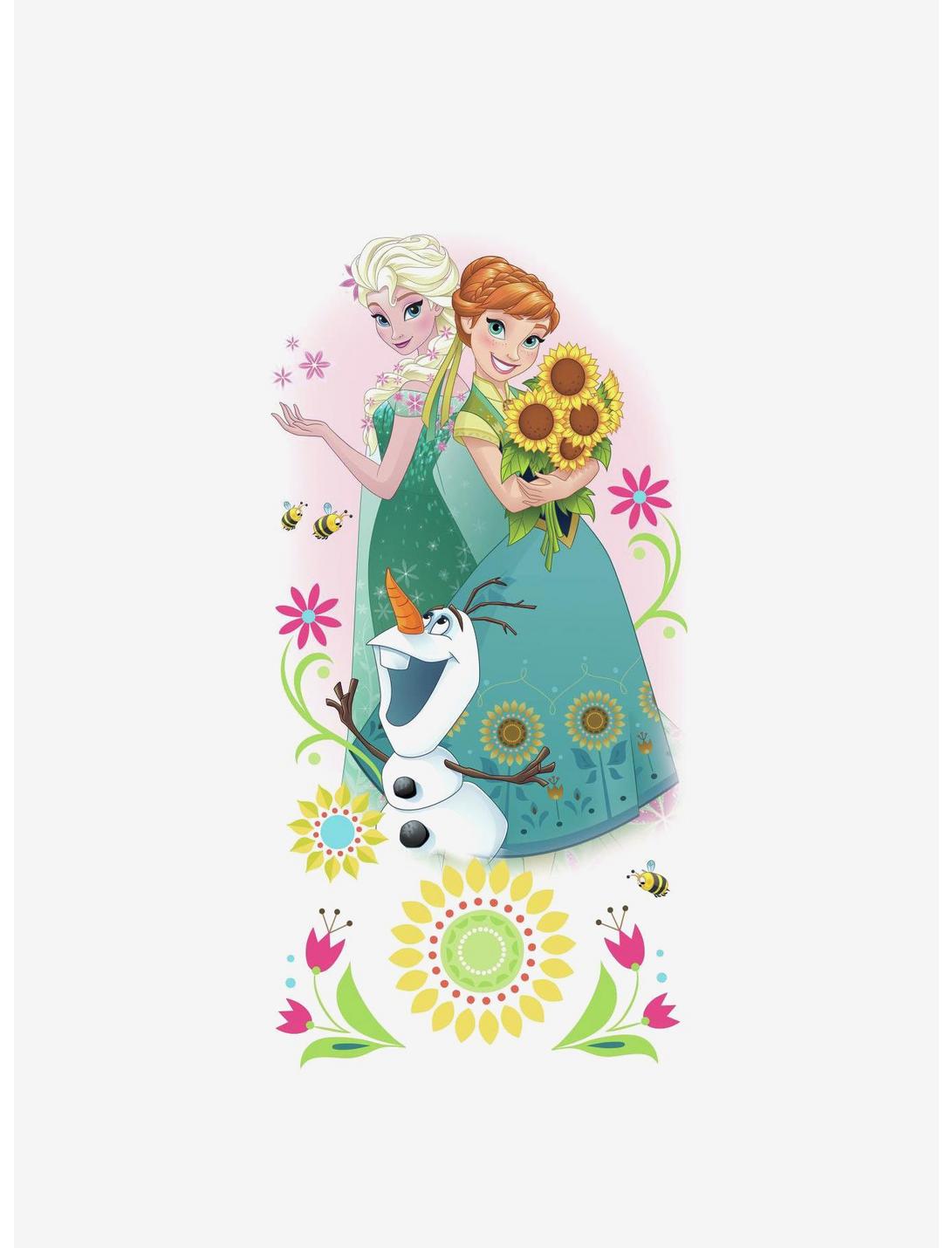 Disney Frozen Fever Group Peel And Stick Giant Wall Graphic, , hi-res