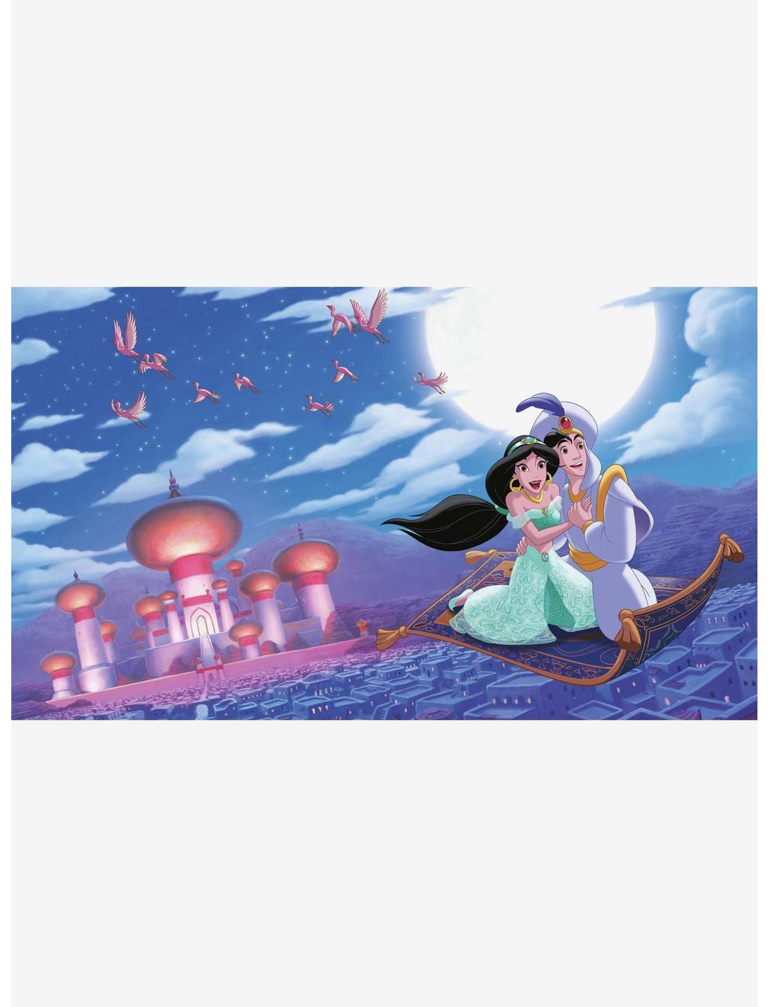 Disney Princess Aladdin 'A Whole New World'  Chair Rail Prepasted Mural, , hi-res