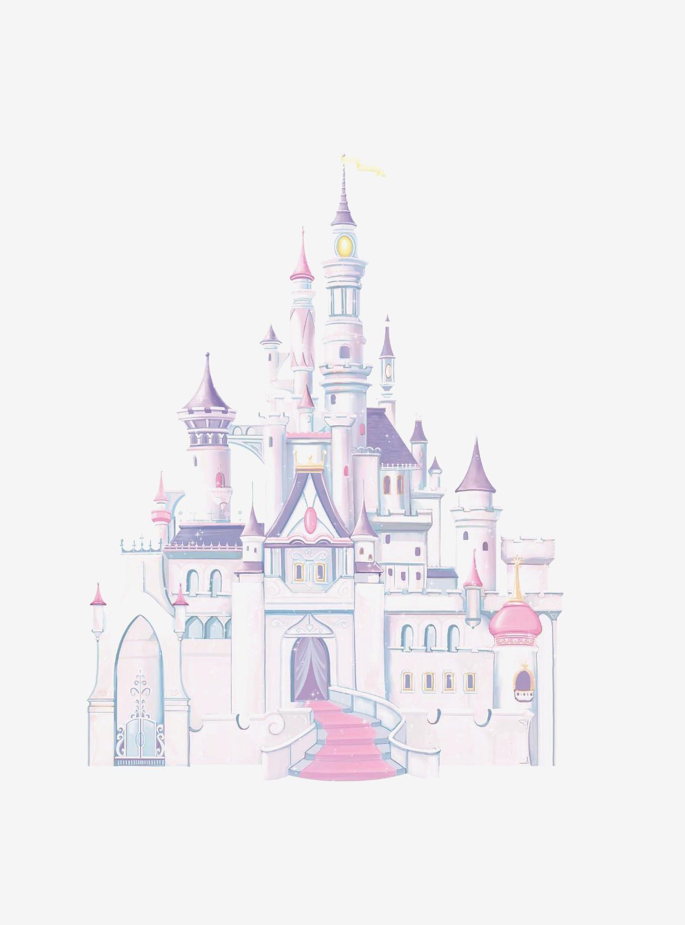 Disney Princess Castle Peel & Stick Giant Wall Decal, , hi-res