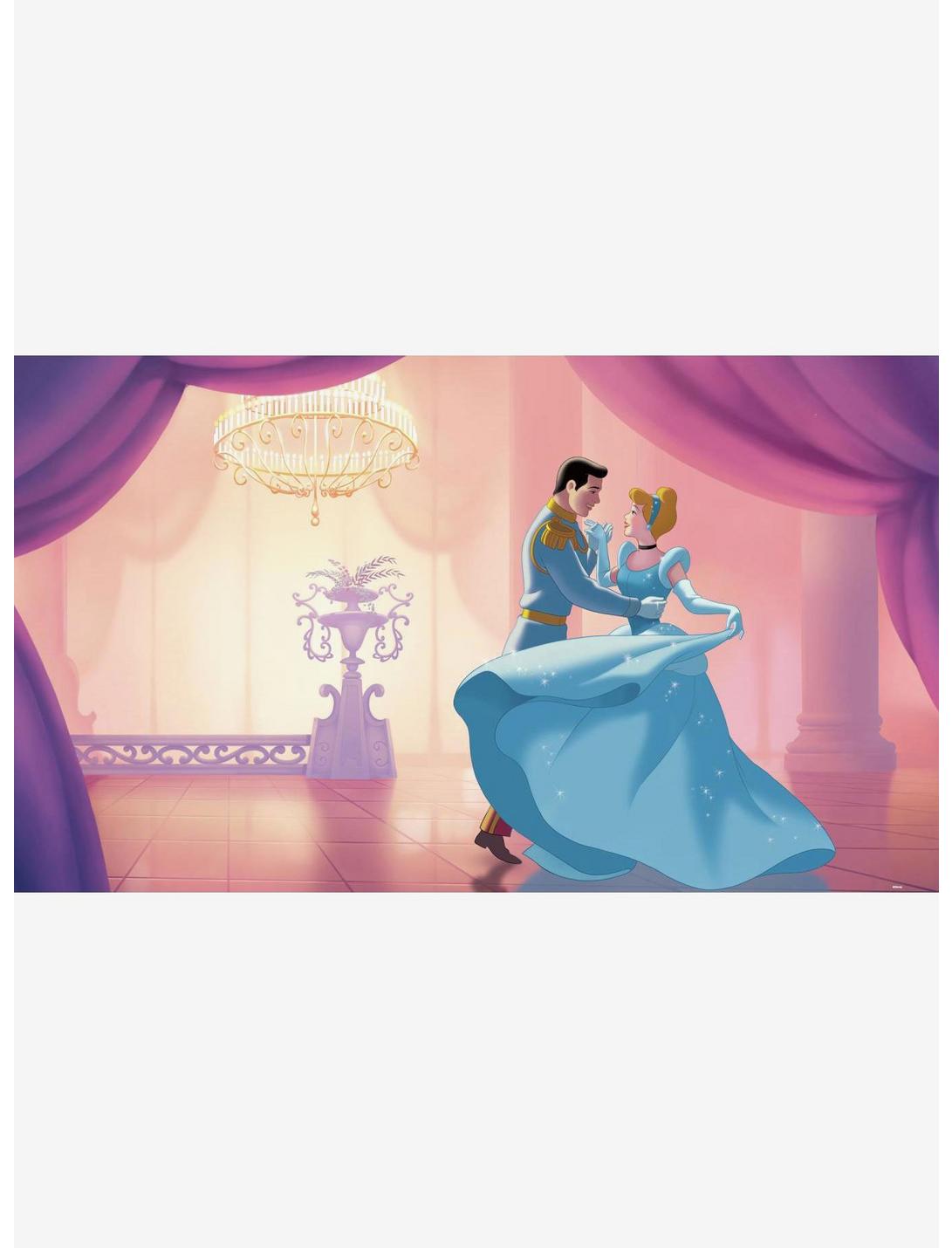 Disney Princess Cinderella 'So This Is Love'  Chair Rail Prepasted Mural, , hi-res