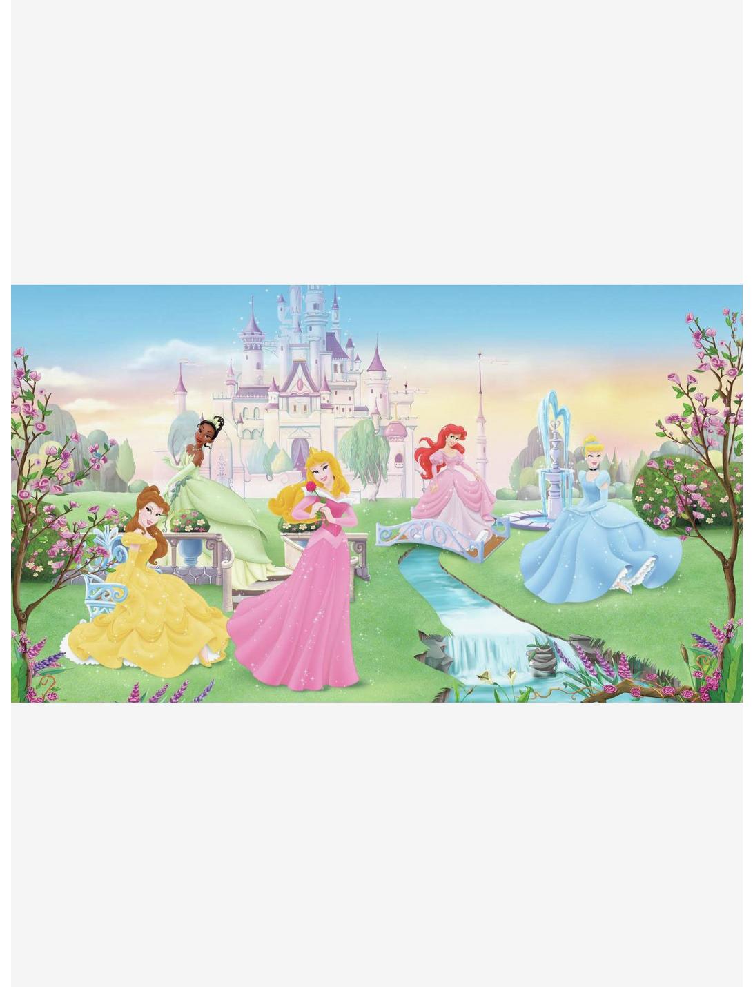 Disney Princesses Perfection Chair Rail Prepasted Mural, , hi-res