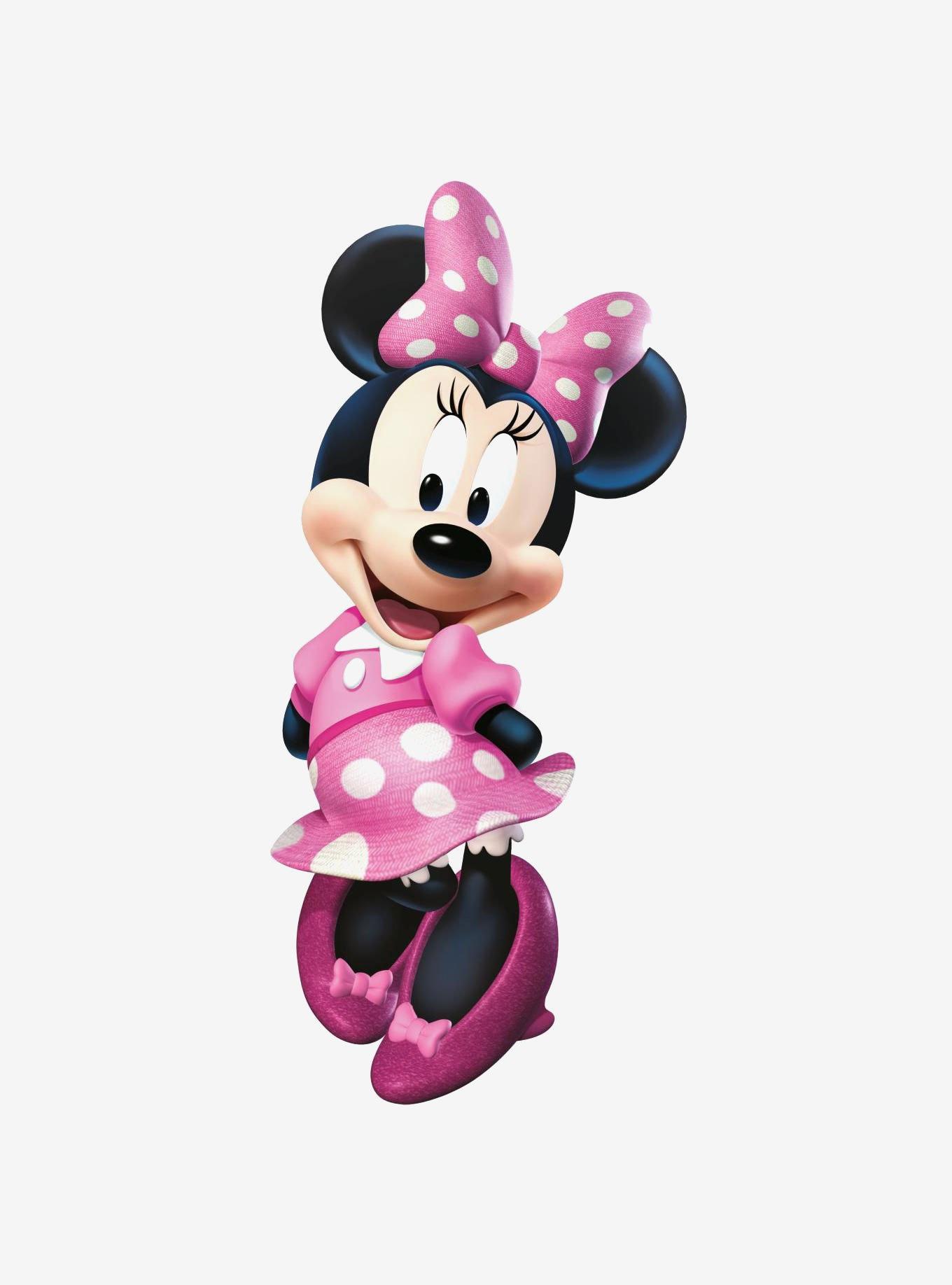 Disney Minnie Bow-Tique Peel & Stick Giant Wall Decal, , hi-res