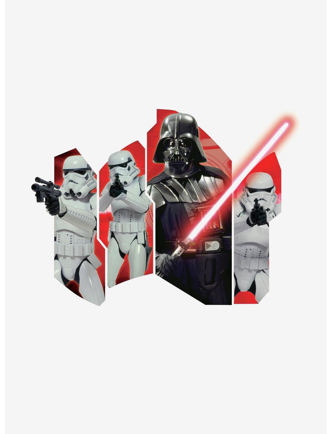 Star Wars Classic Darth Vader & Stormtroopers Peel & Stick Wall Graphic, , hi-res