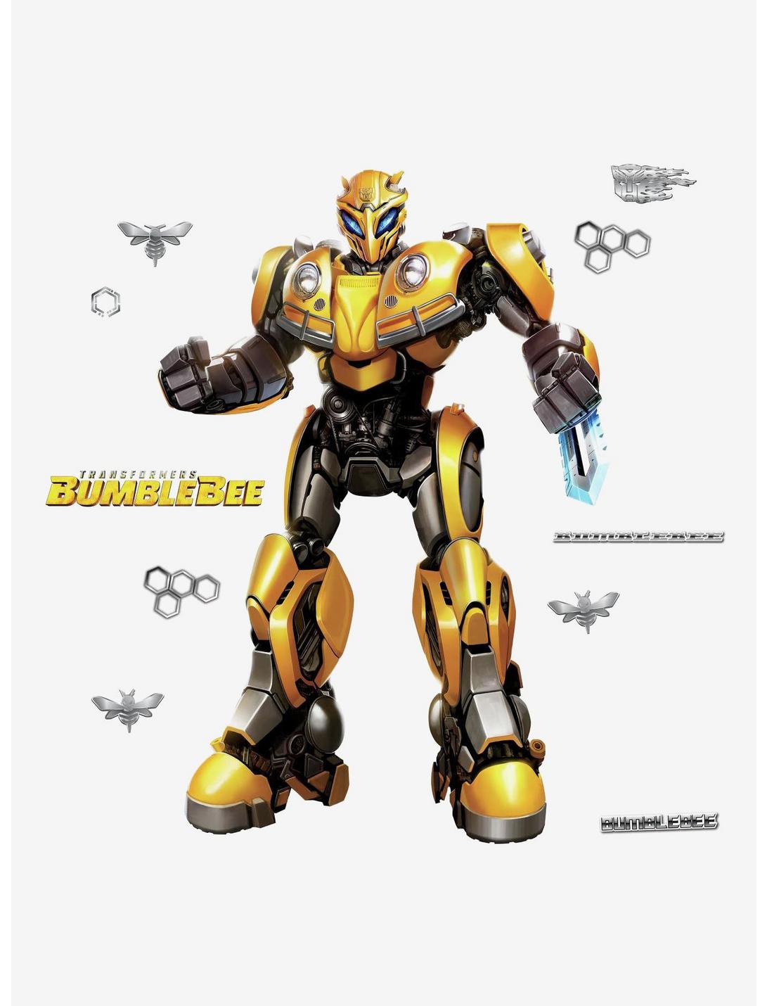 Transformers Bumblebee Peel And Stick Giant Wall Decal, , hi-res