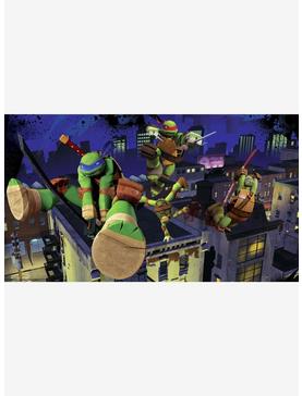 Teenage Mutant Ninja Turtles Cityscape Chair Rail Prepasted Mural, , hi-res