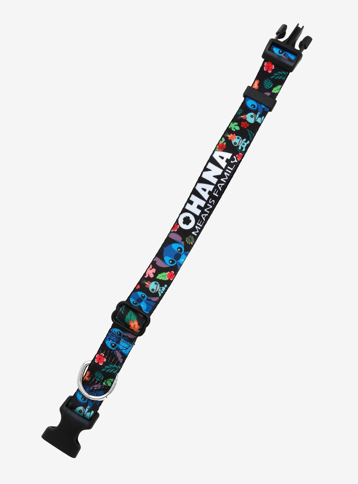 Disney Lilo & Stitch Ohana Adjustable Pet Collar, MULTI, hi-res view 1