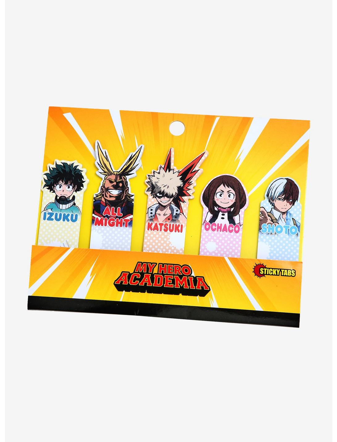 My Hero Academia Character Sticky Note Tabs - BoxLunch Exclusive, , hi-res