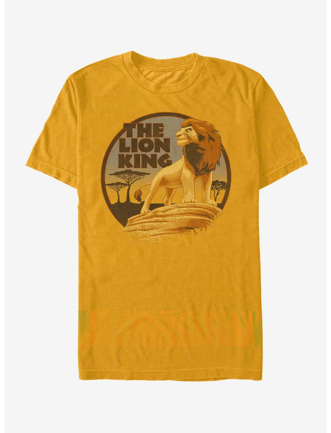 Disney The Lion King Vintage King T-Shirt, GOLD, hi-res