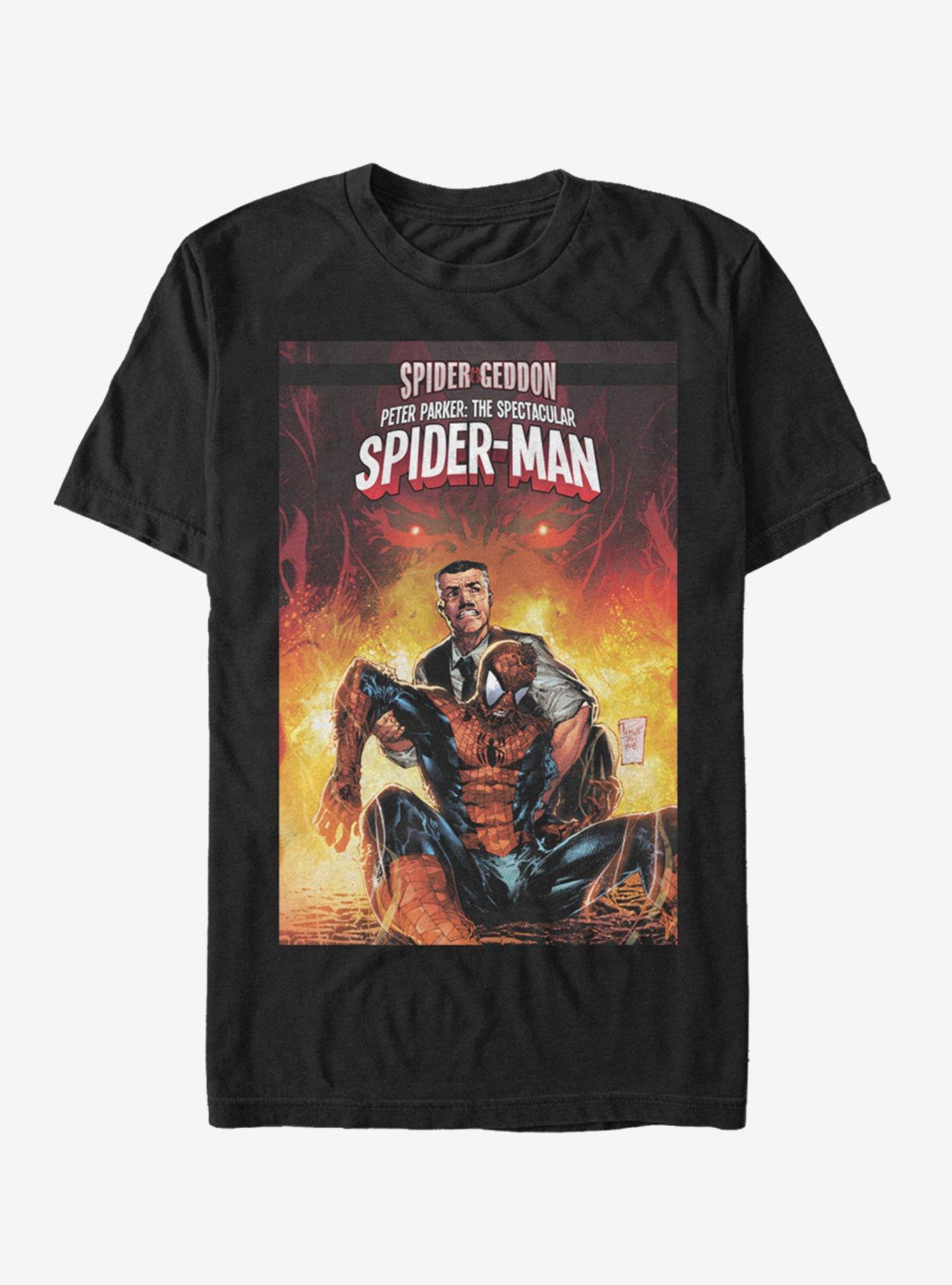 Marvel Spider-Man Spectacular Spider-Man Nov.18 T-Shirt, BLACK, hi-res