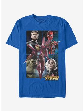 Marvel Avengers Infinity War Galaxy Four T-Shirt, , hi-res