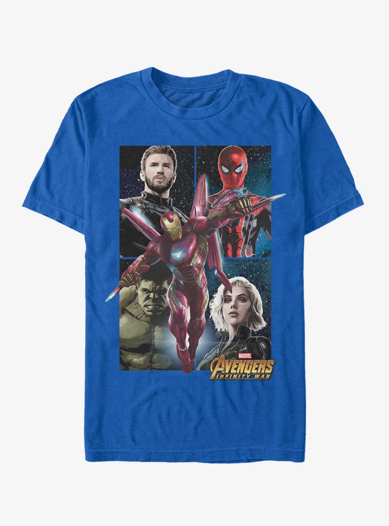 Marvel Avengers Infinity War Galaxy Four T-Shirt, , hi-res