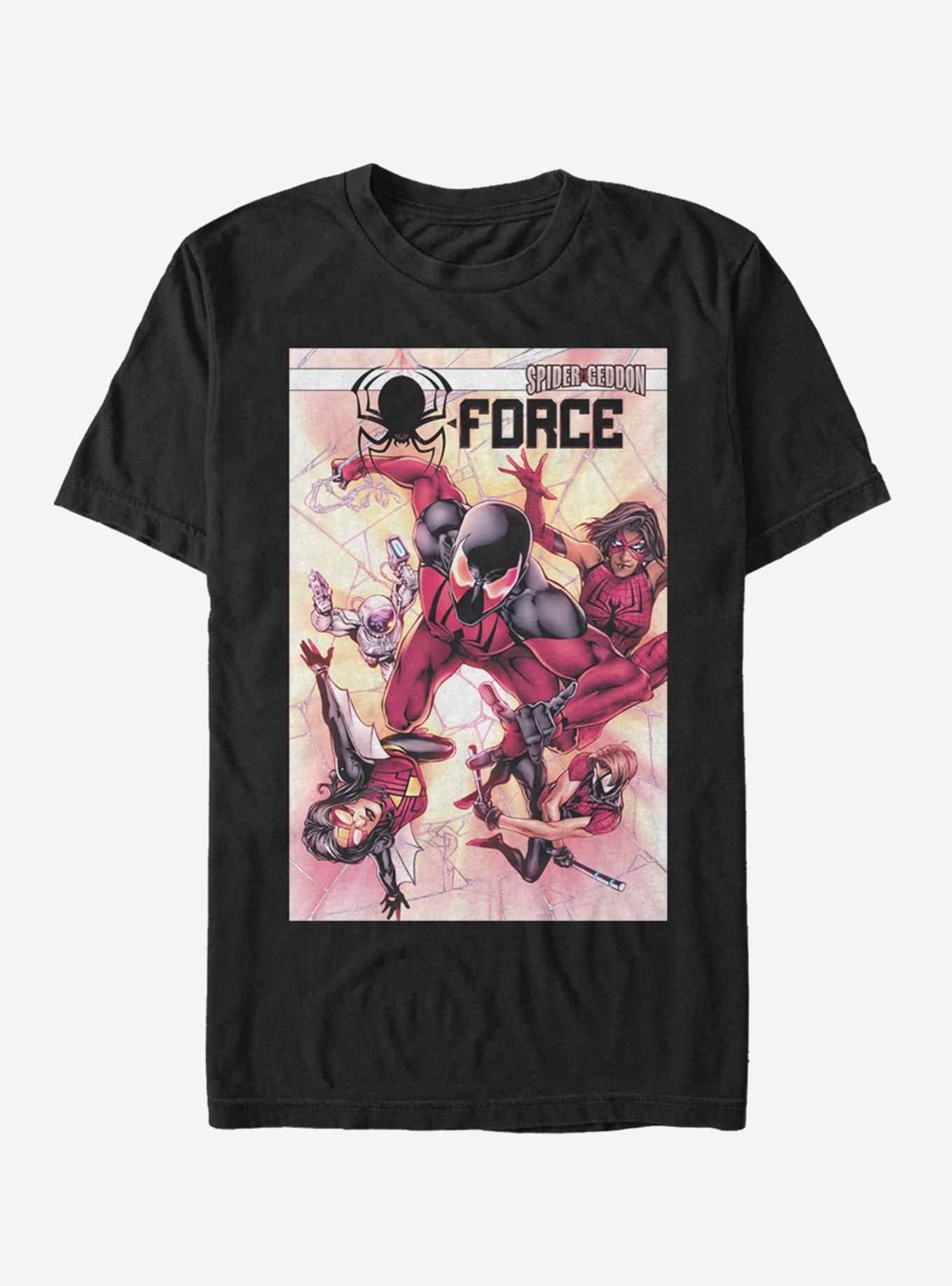 Marvel Spider-Man Spider-Geddon Force Oct.18 T-Shirt