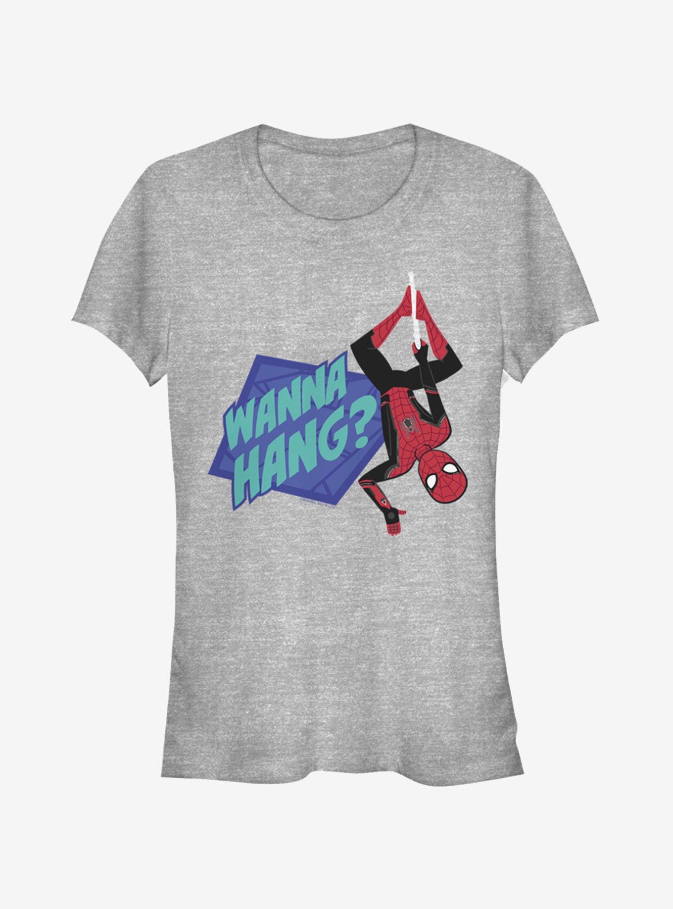 Marvel Spider-Man Spidey Hangout Girls T-Shirt, ATH HTR, hi-res
