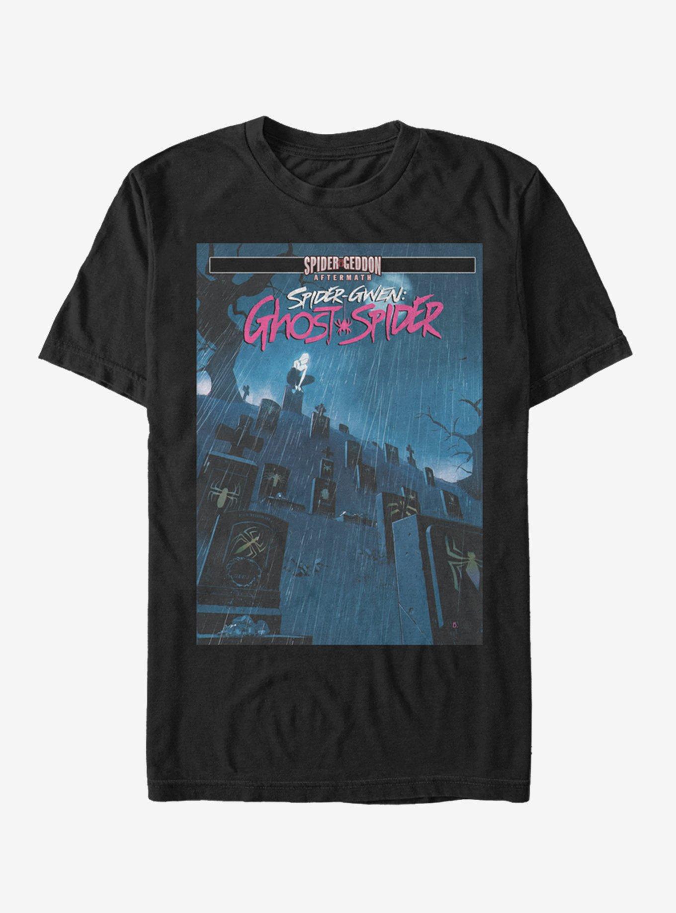 Marvel Spider-Man: Into The Spider-Verse Spider-Gwen Jan.19 T-Shirt, BLACK, hi-res