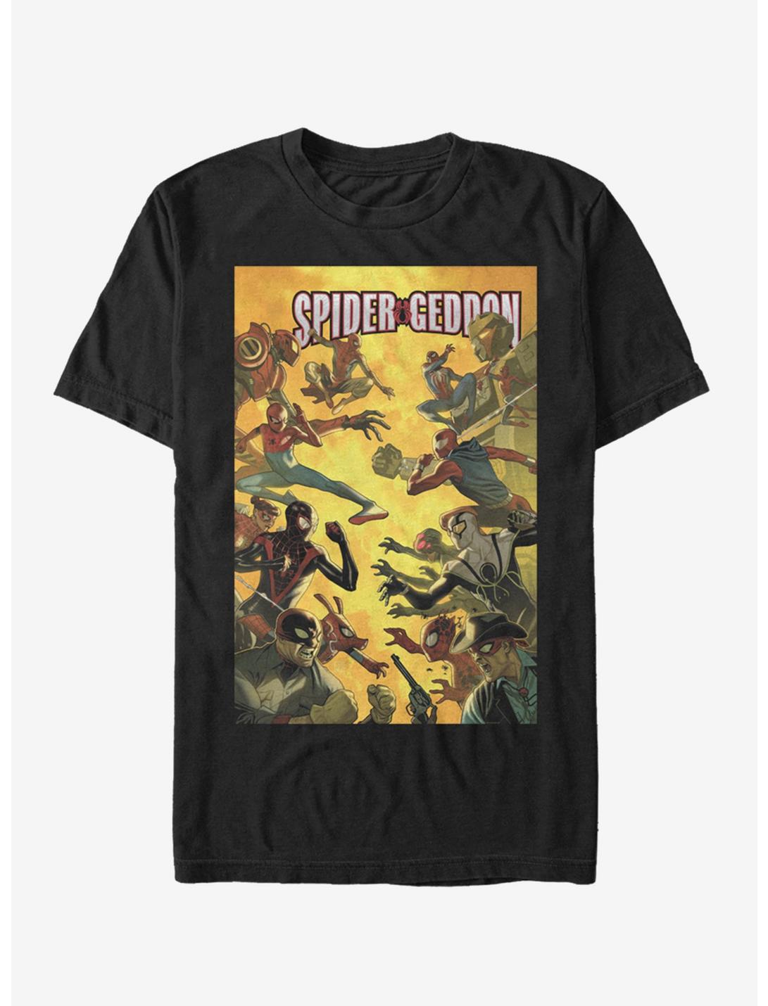 Marvel Spider-Man Spider-Geddon NOV18 T-Shirt, BLACK, hi-res