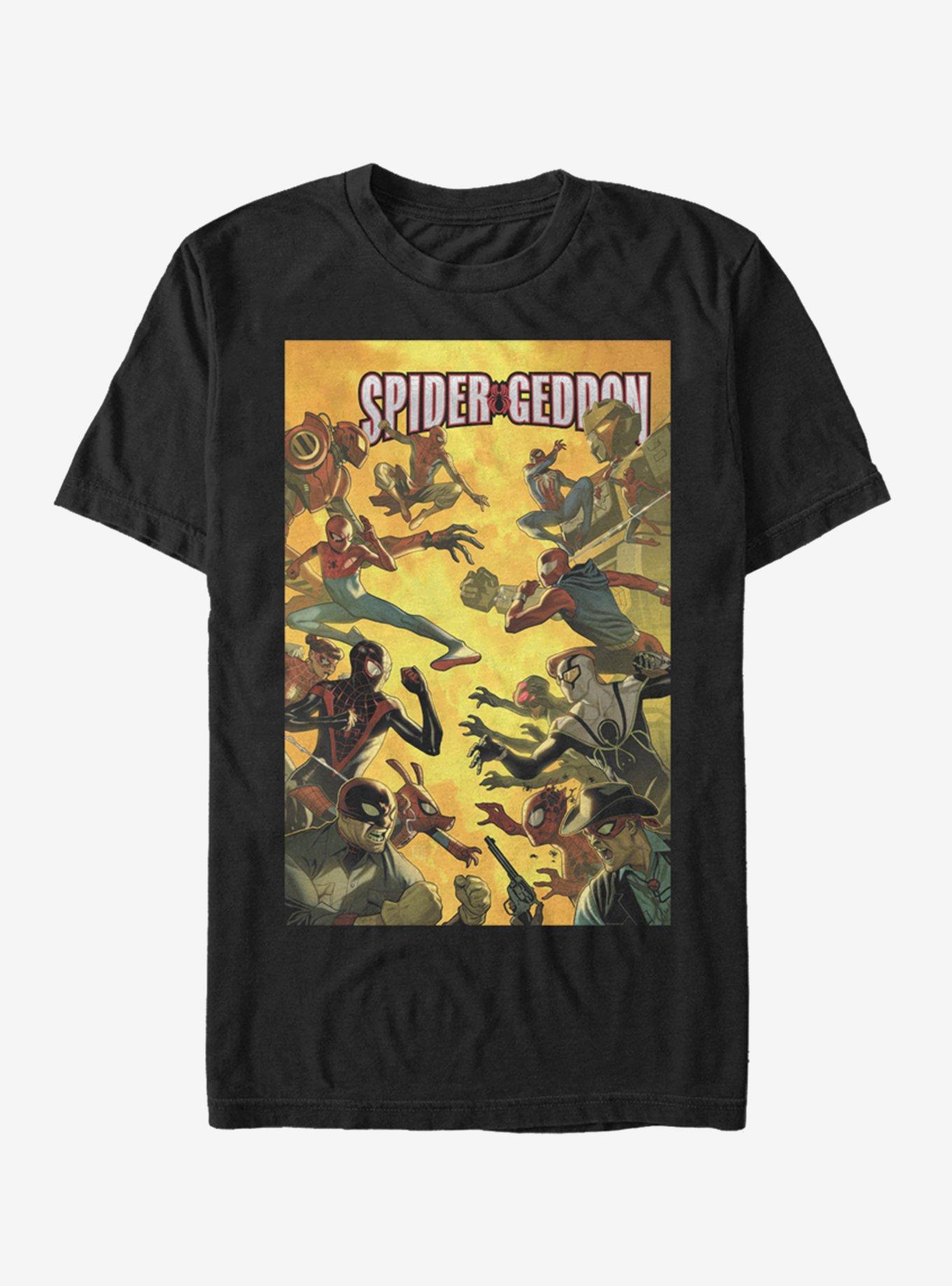 Marvel Spider-Man Spider-Geddon NOV18 T-Shirt, BLACK, hi-res