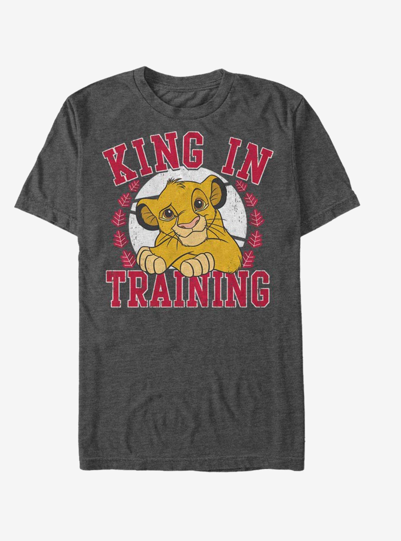 Disney The Lion King King In Training T-Shirt, CHAR HTR, hi-res