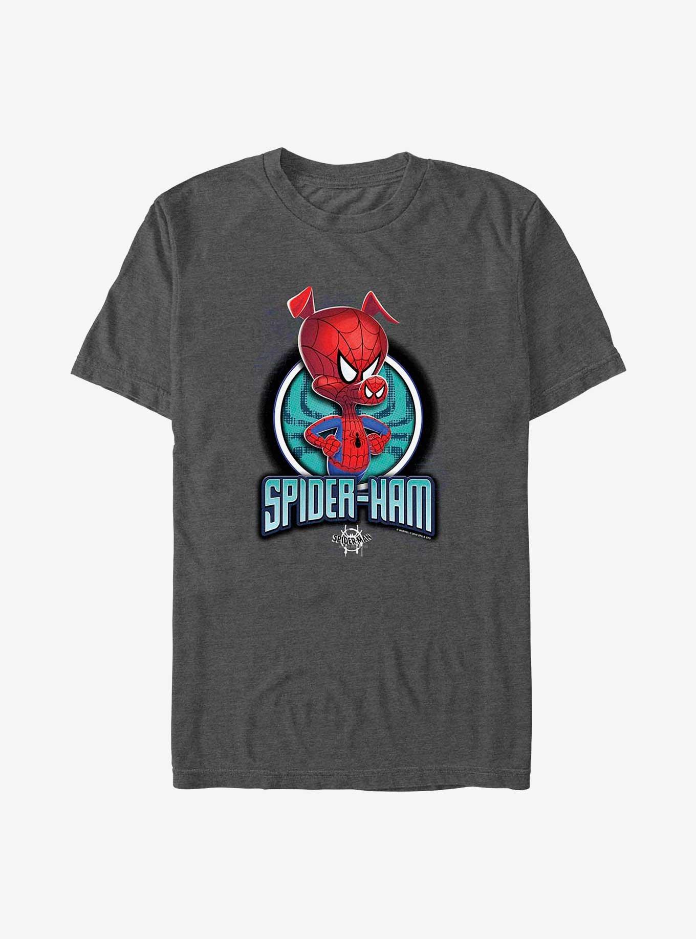 Marvel Spider-Man Spider Ham T-Shirt, CHAR HTR, hi-res