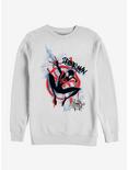 Marvel Spider-Man Graffiti Spider Sweatshirt, WHITE, hi-res