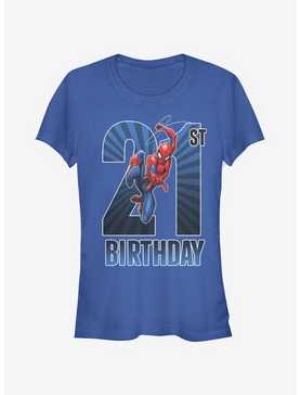 Marvel Spider-Man Spider-Man 21th Bday Girls T-Shirt, , hi-res
