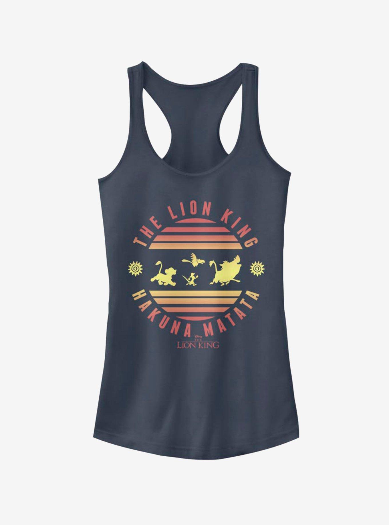 Disney The Lion King Hakuna Circle Girls Tank, INDIGO, hi-res