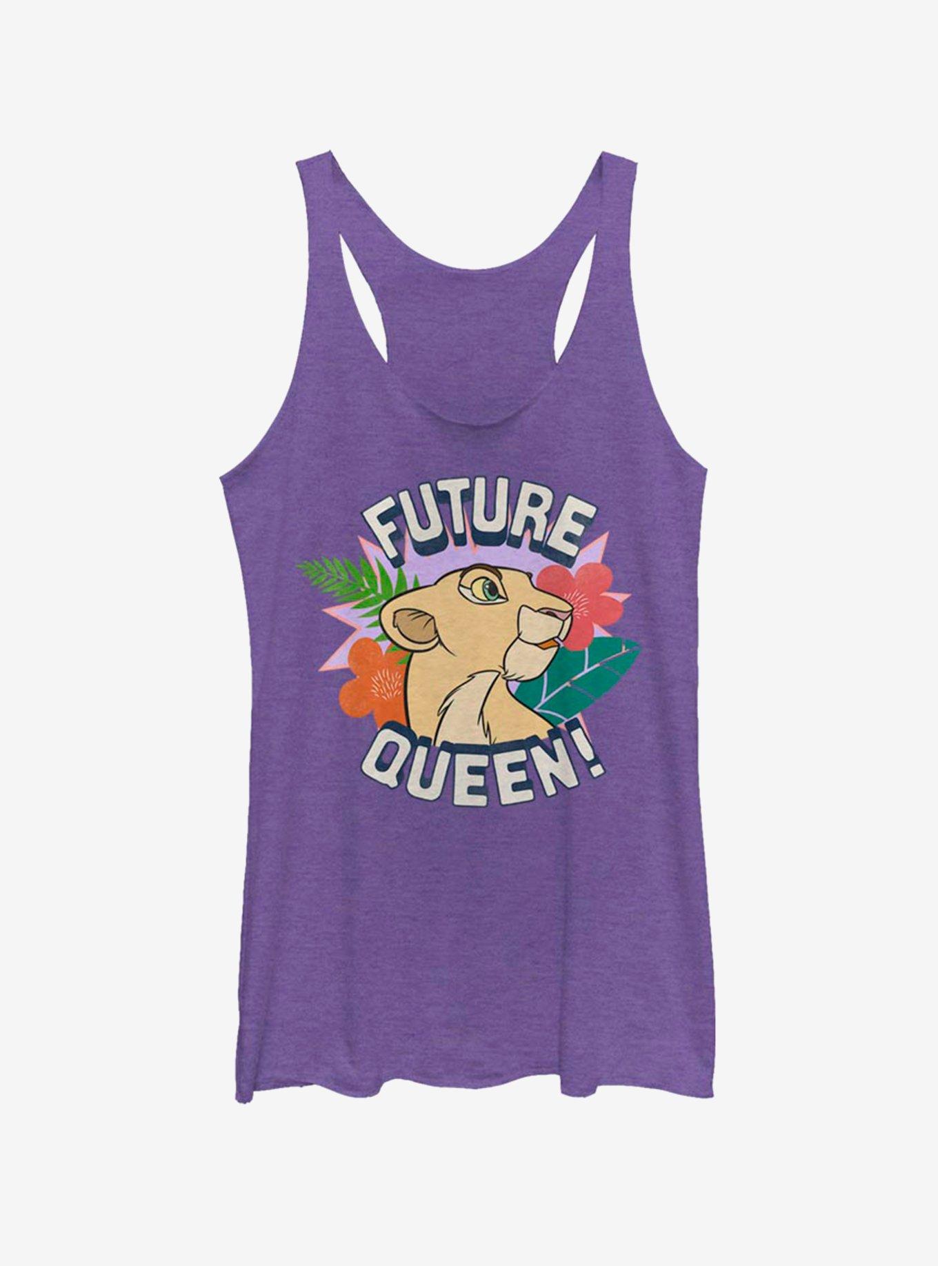 Disney The Lion King Future Queen Girls Tank, PUR HTR, hi-res