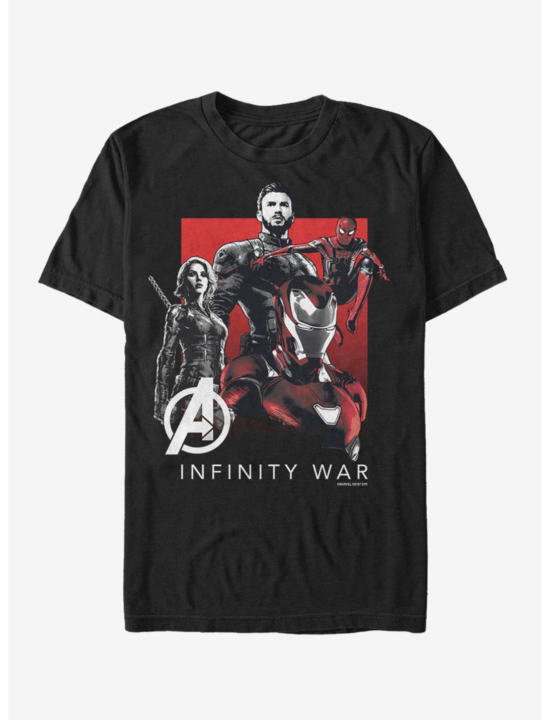 Marvel Avengers Infinity War Modern Marvel T-Shirt, BLACK, hi-res