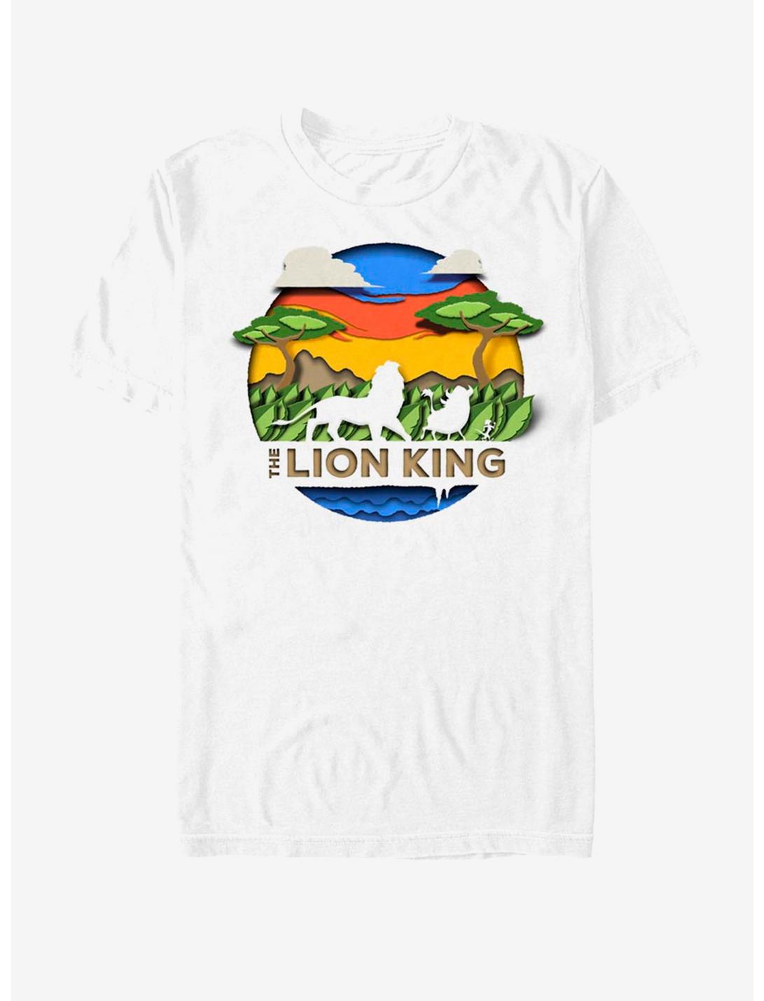 Disney The Lion King Lion King Cut Out T-Shirt, WHITE, hi-res
