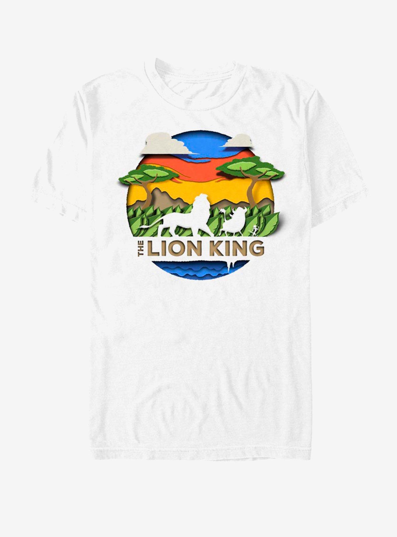 Disney The Lion King Lion King Cut Out T-Shirt, WHITE, hi-res