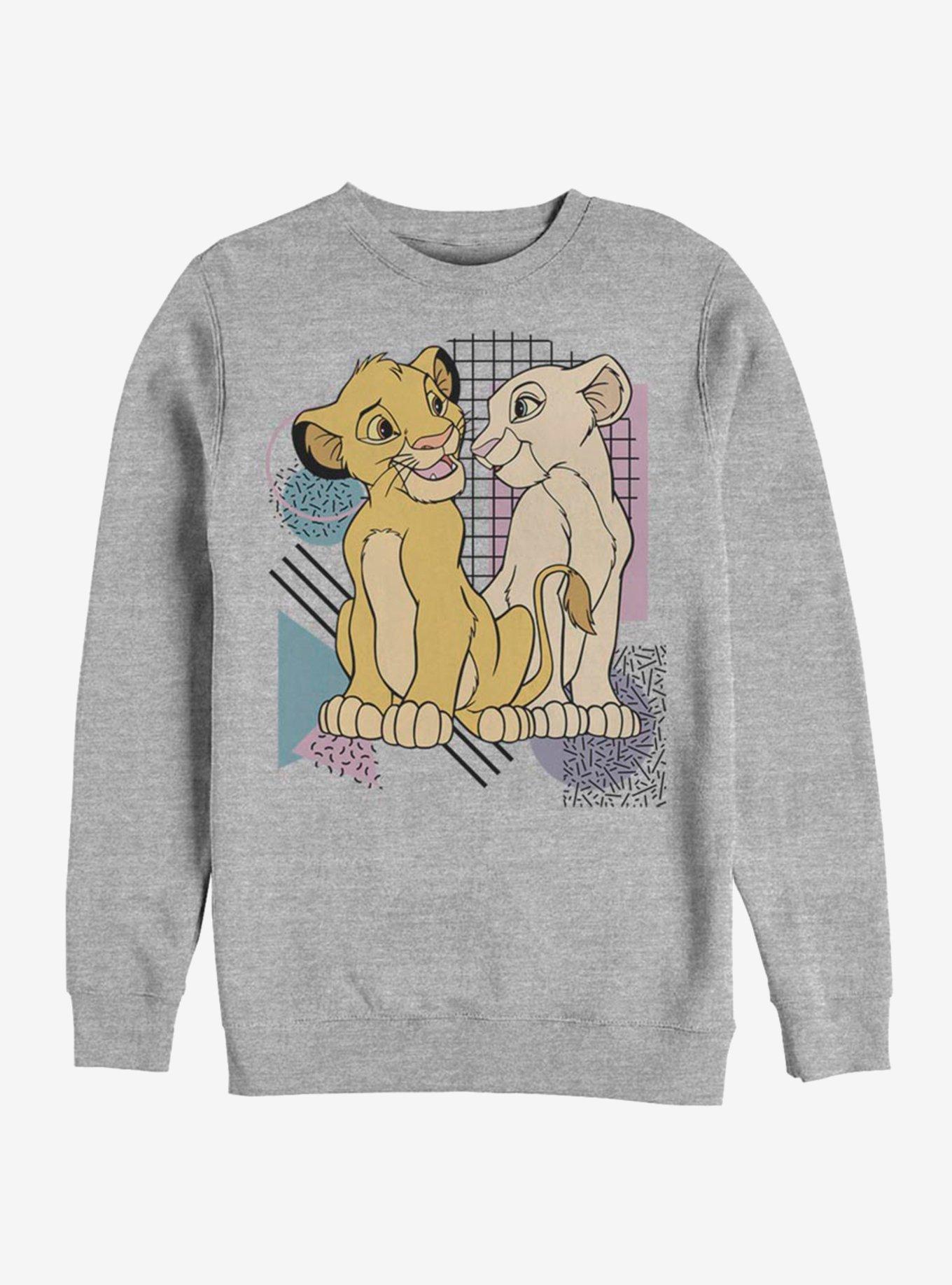 Disney The Lion King Lion King Nostalgia Sweatshirt, ATH HTR, hi-res