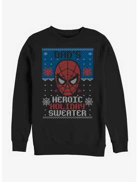 Marvel Spider-Man Holiday Sweater Dad Sweatshirt, , hi-res