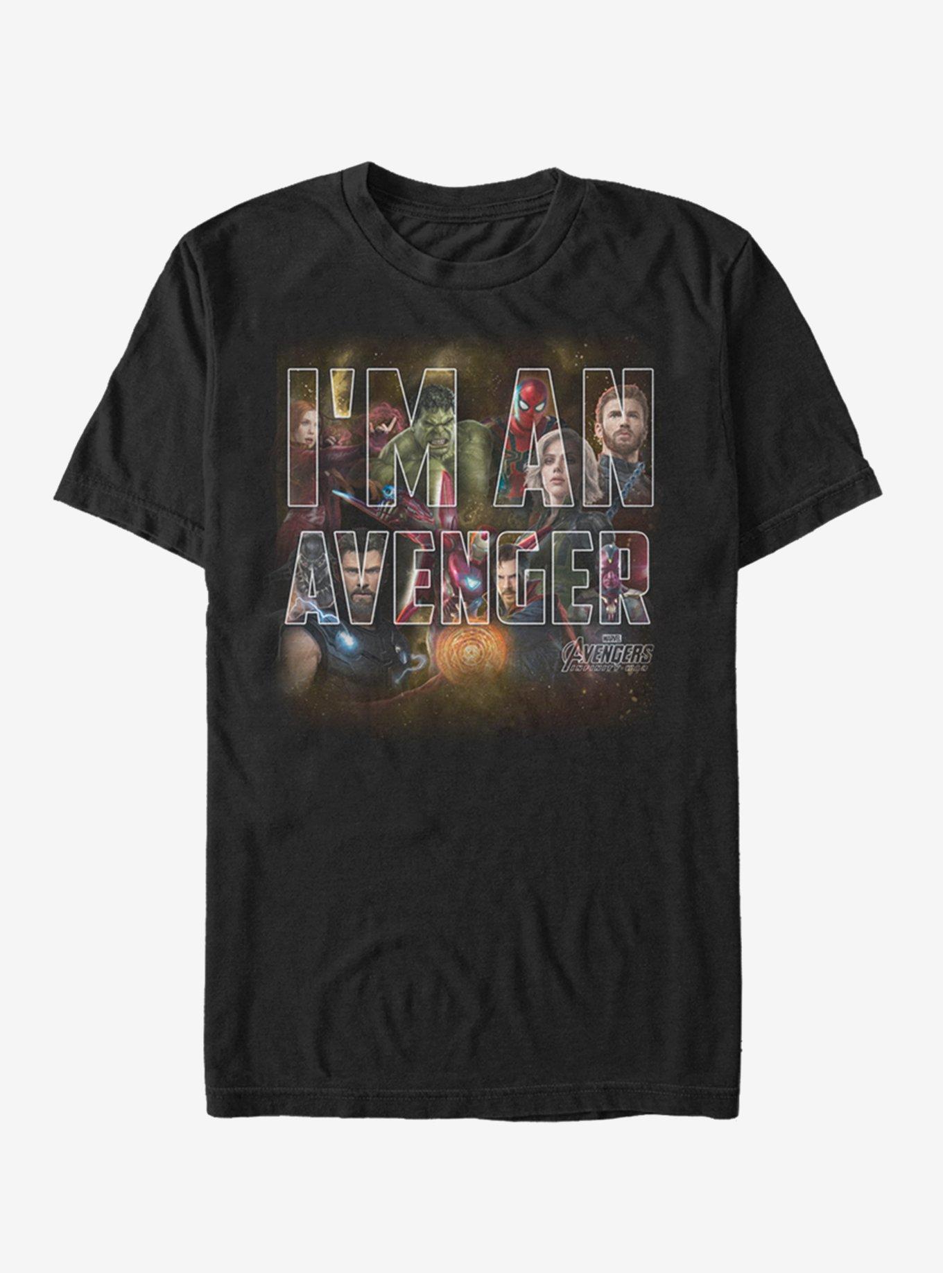 Marvel Avengers Infinity War I Am An Avenger T-Shirt