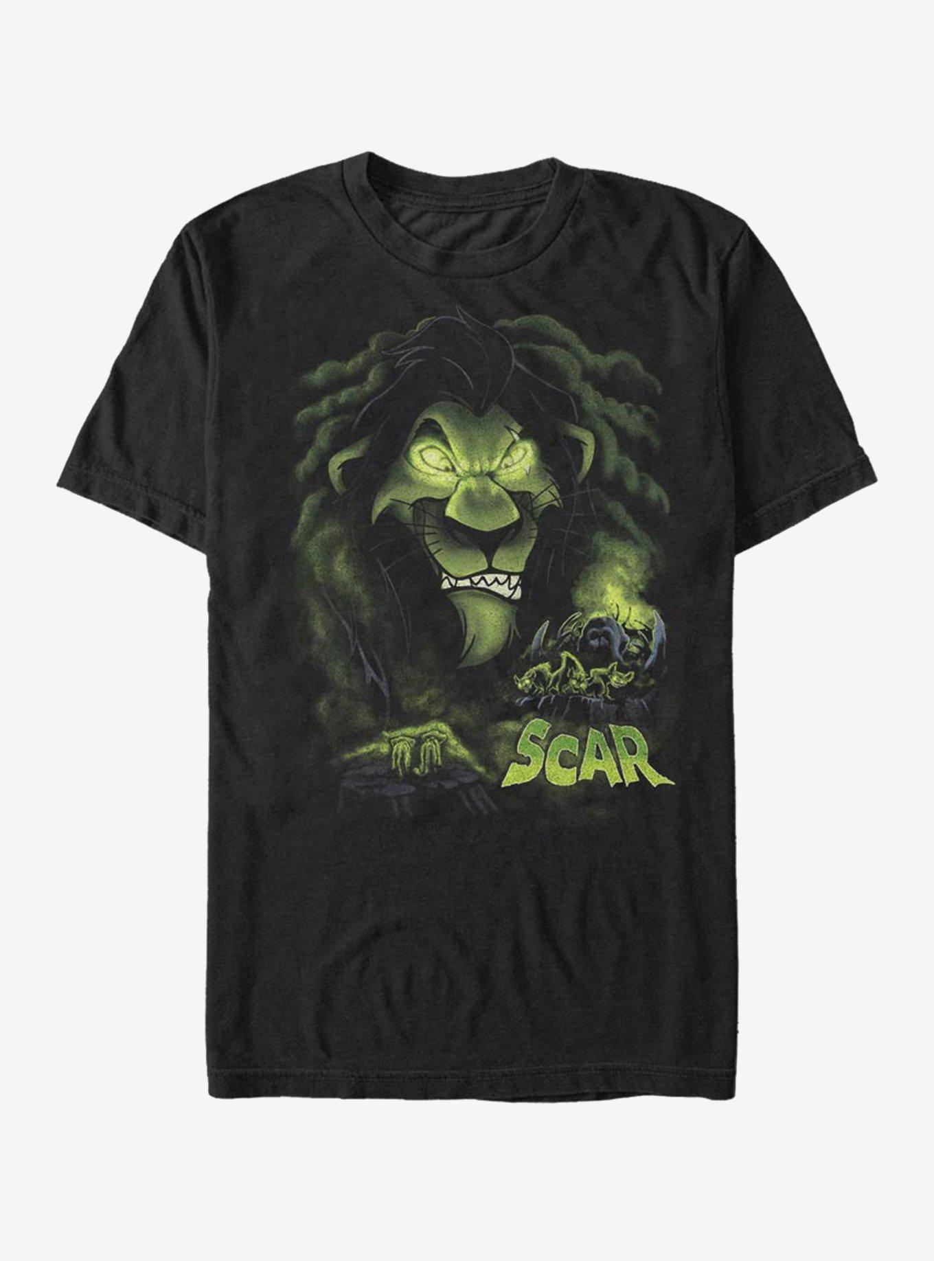 Disney The Lion King Where Wolves Tread T-Shirt, BLACK, hi-res