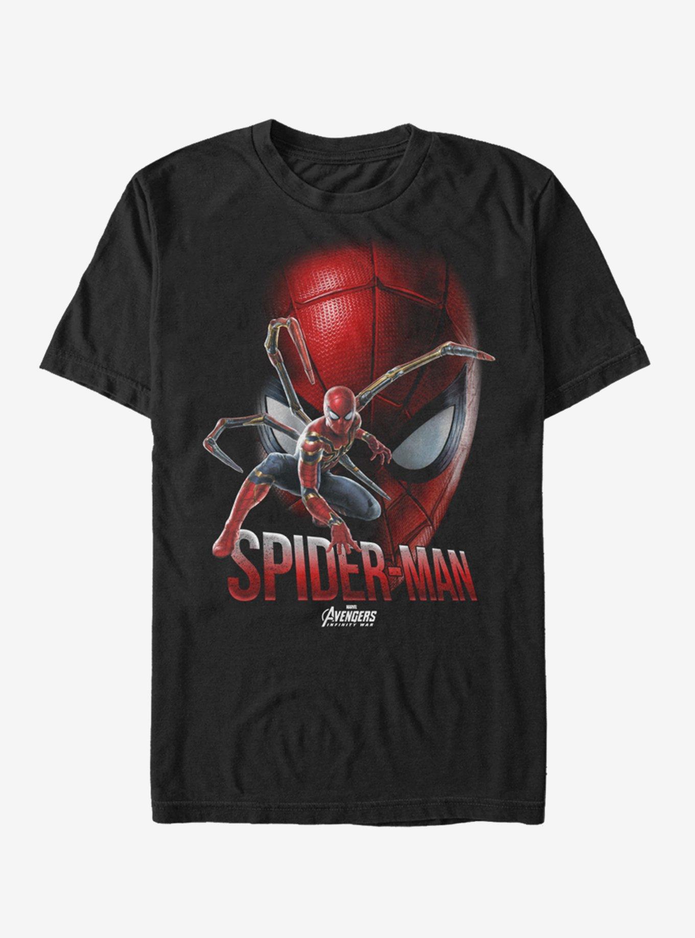 Marvel Spider-Man: Far From Home Man In Chair T-Shirt, BLACK, hi-res