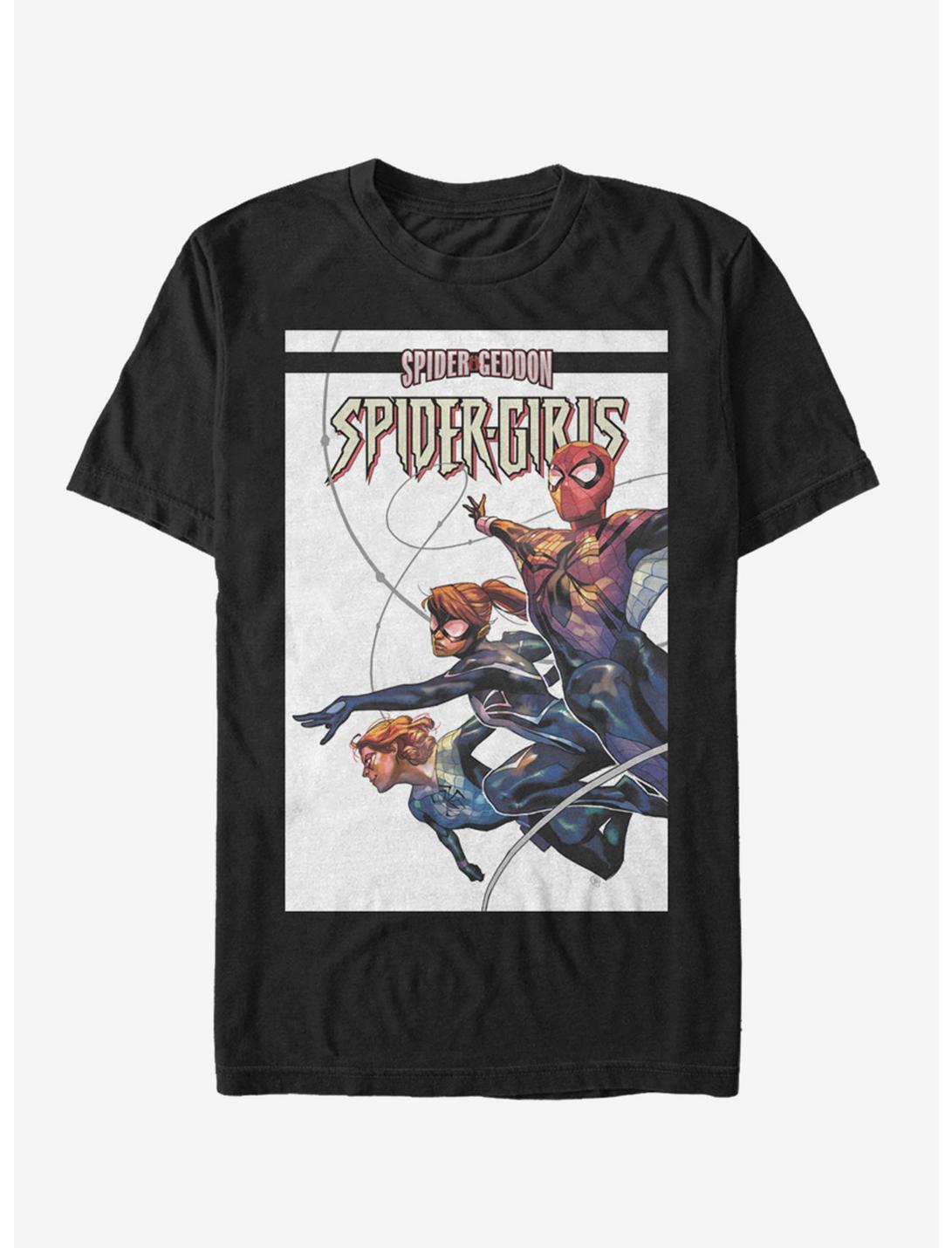 Marvel Spider-Man Spider-Girls Oct.18 T-Shirt, BLACK, hi-res