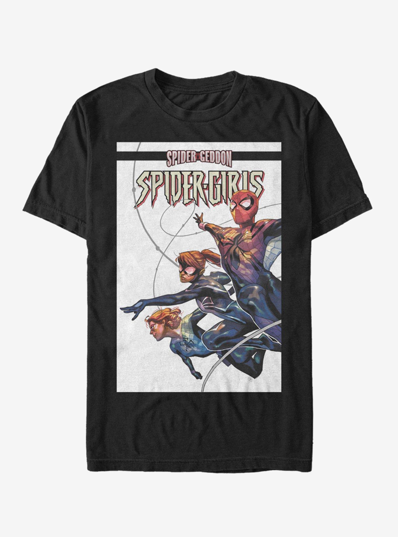 Marvel Spider-Man Spider-Girls Oct.18 T-Shirt, BLACK, hi-res