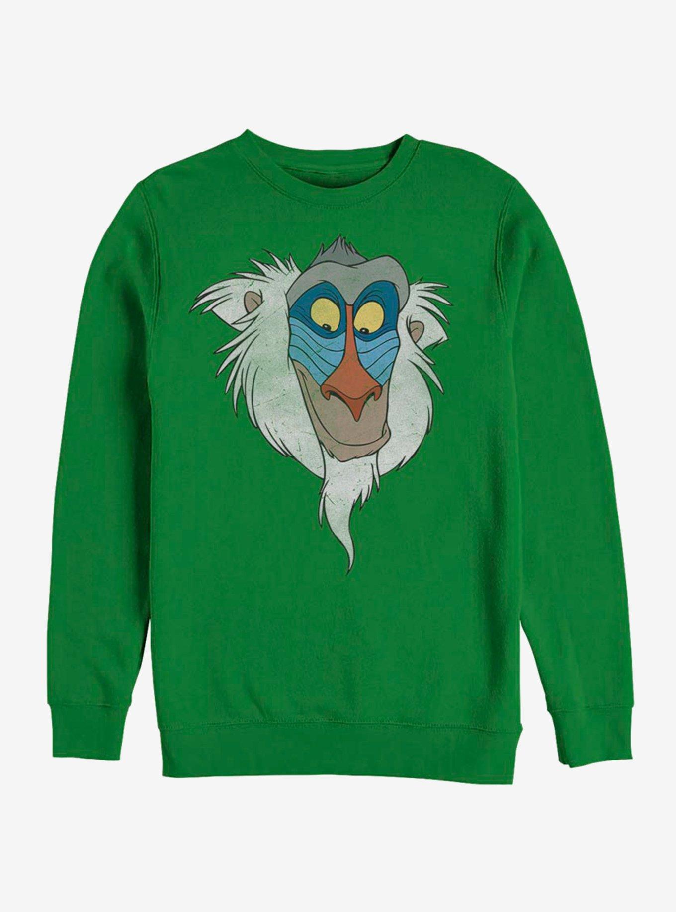 Disney The Lion King Rafiki Face Sweatshirt, KELLY, hi-res