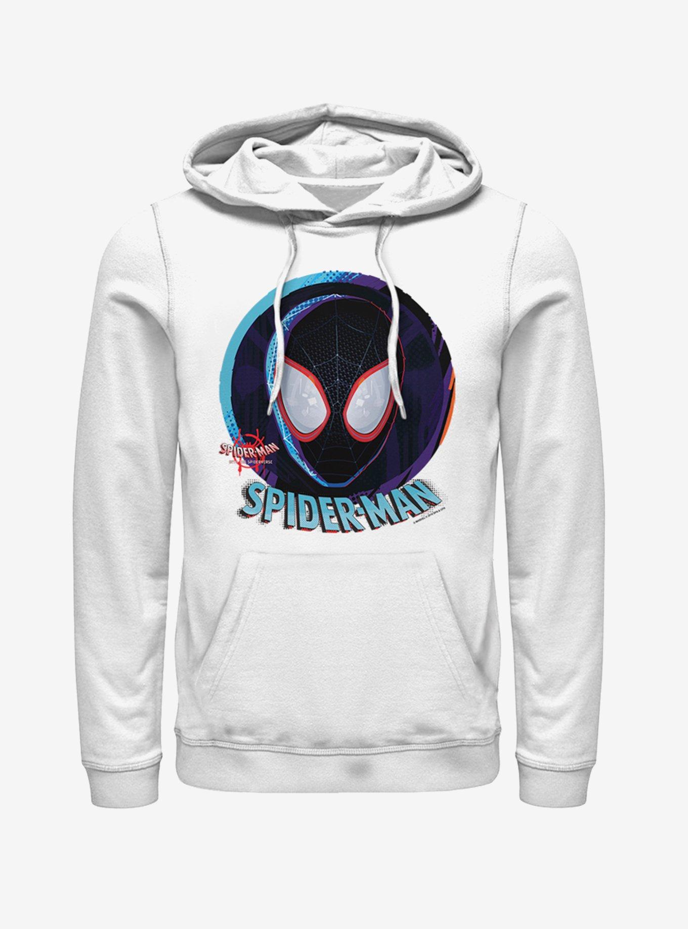 Marvel Spider-Man Central Spider Hoodie, WHITE, hi-res