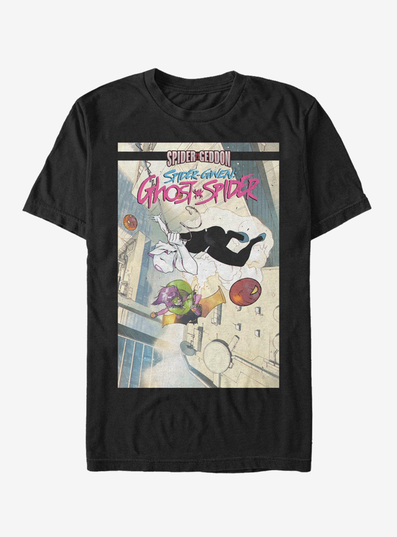 Marvel Spider-Man: Into The Spider-Verse Spider-Gwen Spider-Gwen NOV18 T-Shirt, BLACK, hi-res