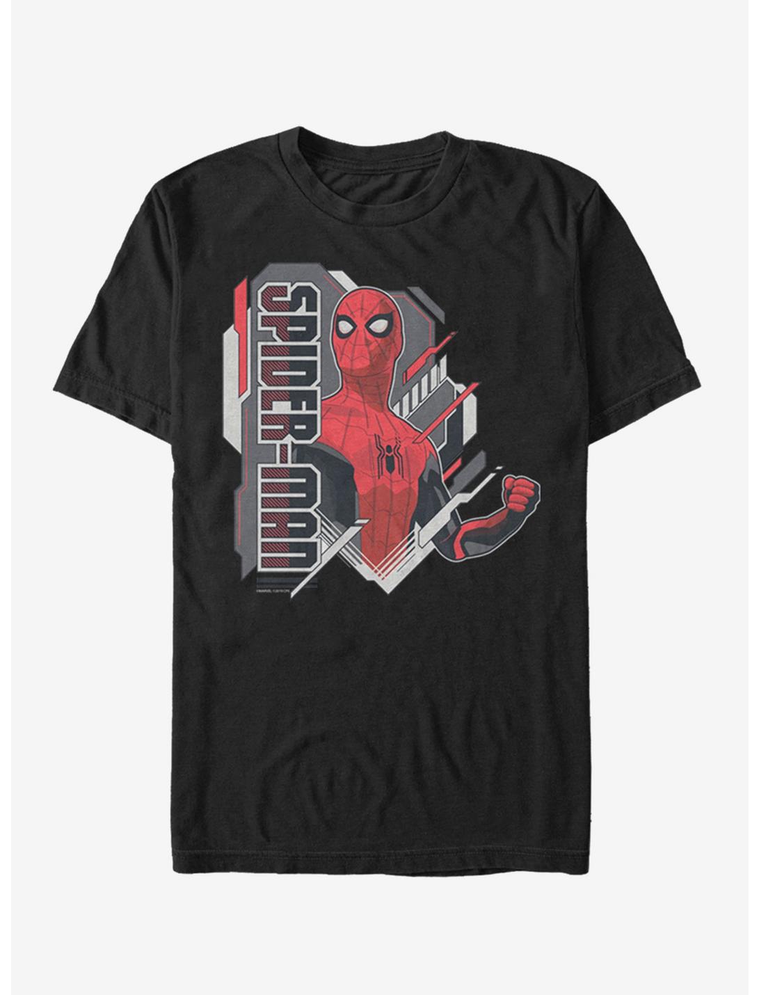Marvel Spider-Man Heroic Spider-Man T-Shirt, BLACK, hi-res