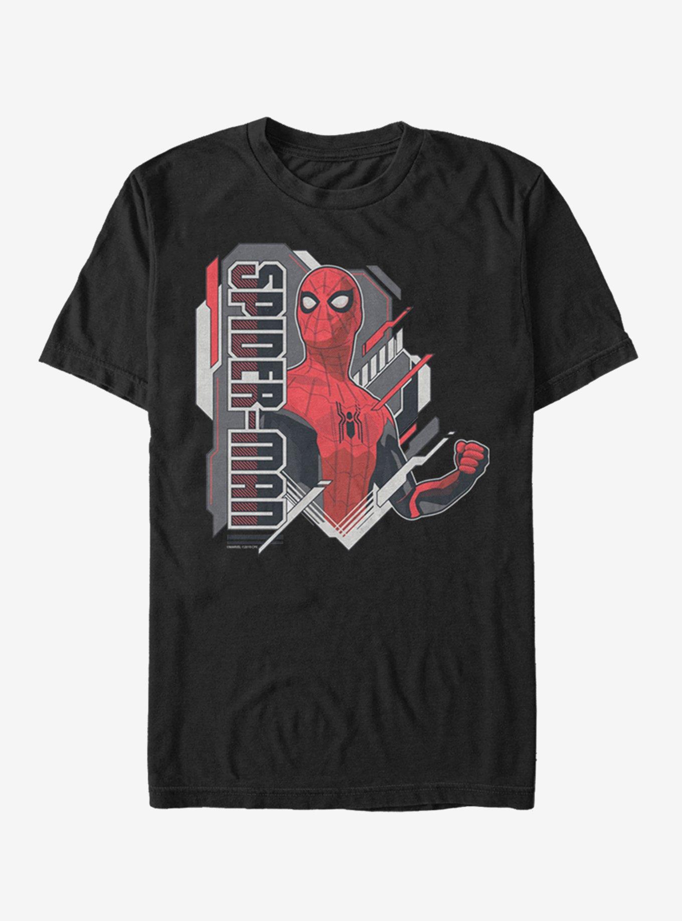 Marvel Spider-Man Heroic Spider-Man T-Shirt, BLACK, hi-res