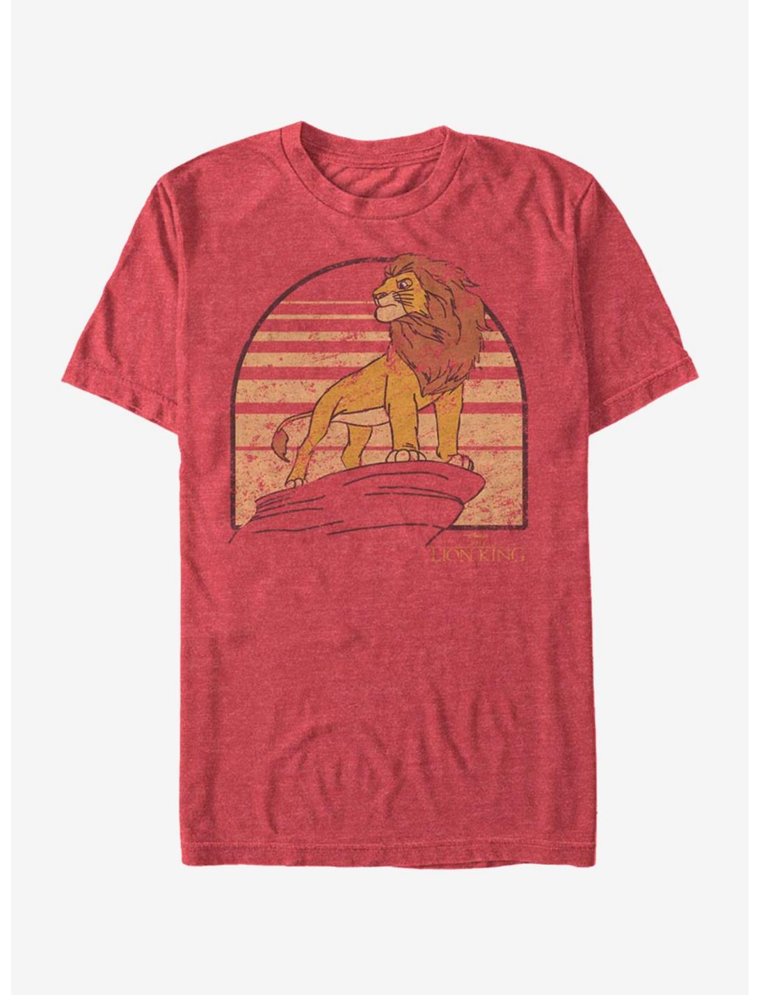 Disney The Lion King King's Throne T-Shirt, RED HTR, hi-res