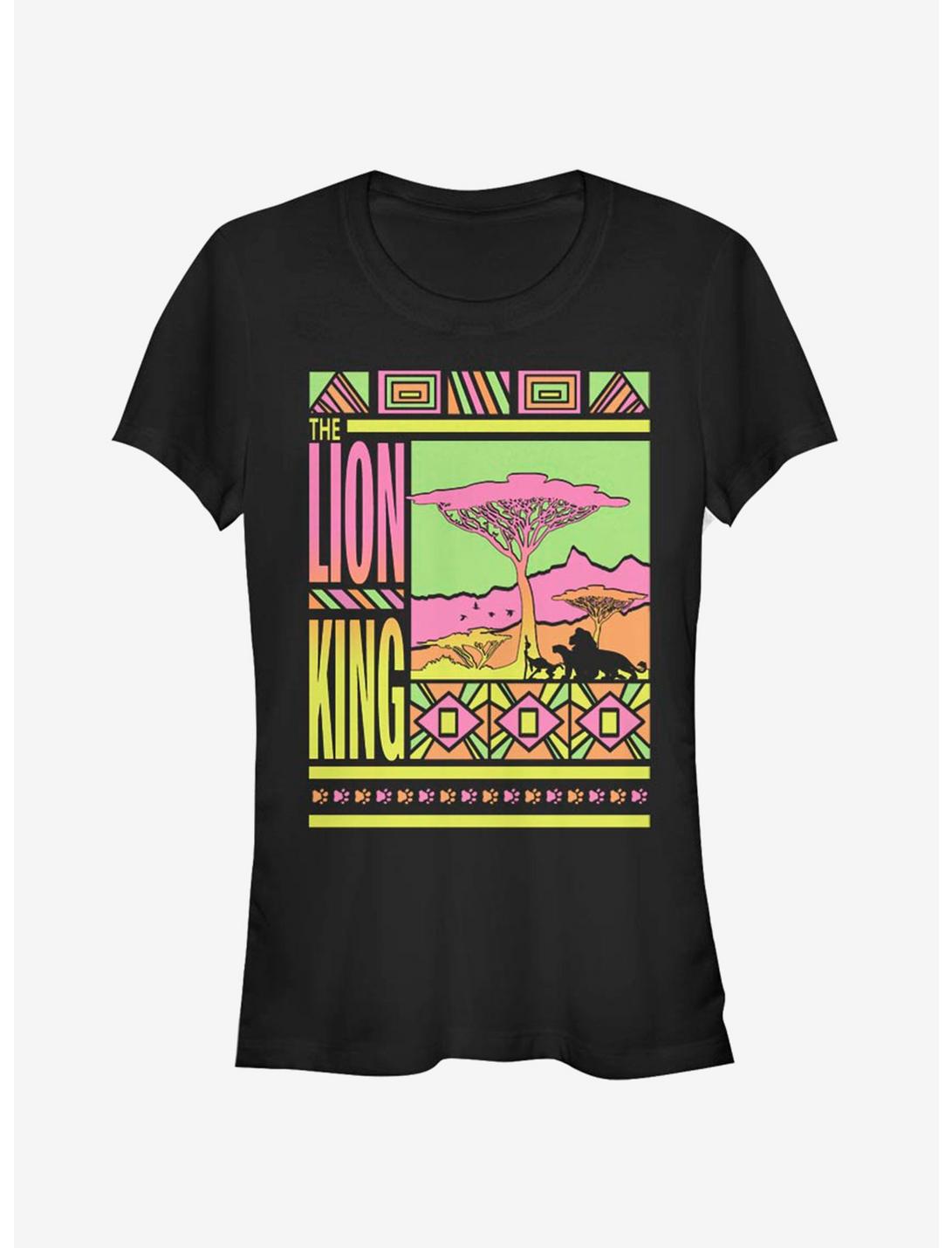 Disney The Lion King Wave King Girls T-Shirt, BLACK, hi-res