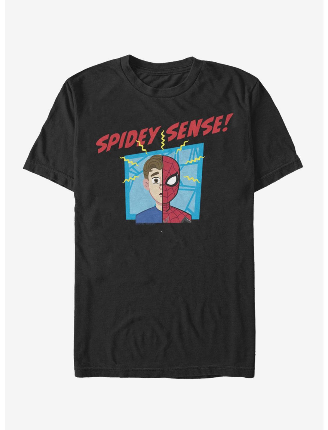 Marvel Spider-Man Spidey Sense T-Shirt, BLACK, hi-res