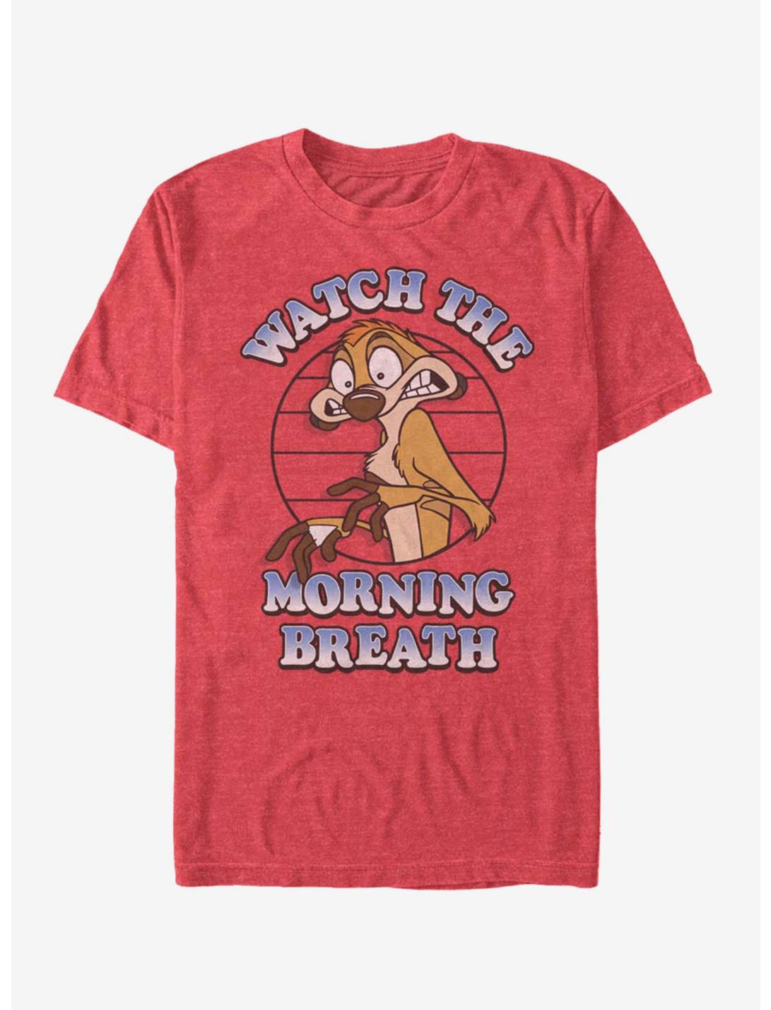 Disney The Lion King Morning Breath T-Shirt, RED HTR, hi-res